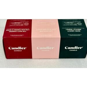 Ryan Porter Candier Holiday Candle Trio – Mini 2.25oz – Funny Scented Gift Set